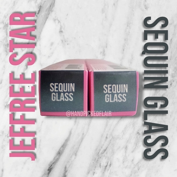 Jeffree Star The Gloss Sequin Glass Duo Bundle of 2 NIB NWT - Picture 4 of 6